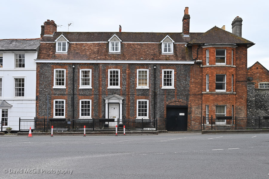 Brick fronted buildings, Marlborough